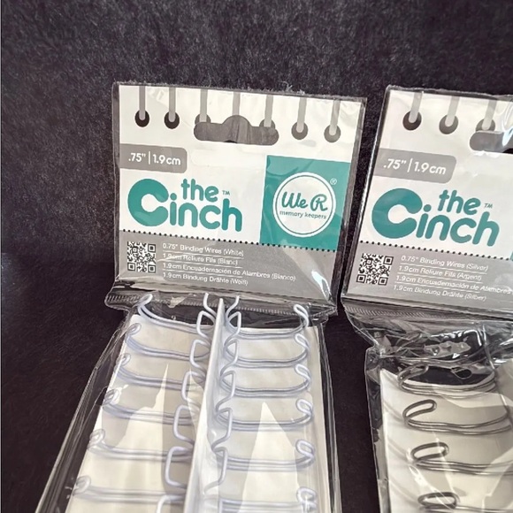 Cinch Wire Binding Rings - Silver - Picture 2 of 6